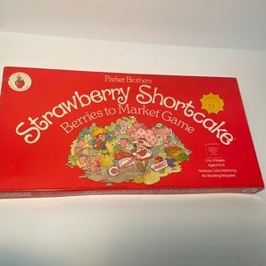 Parker Brothers Strawberry Shortcake Berries to Market Game @1979